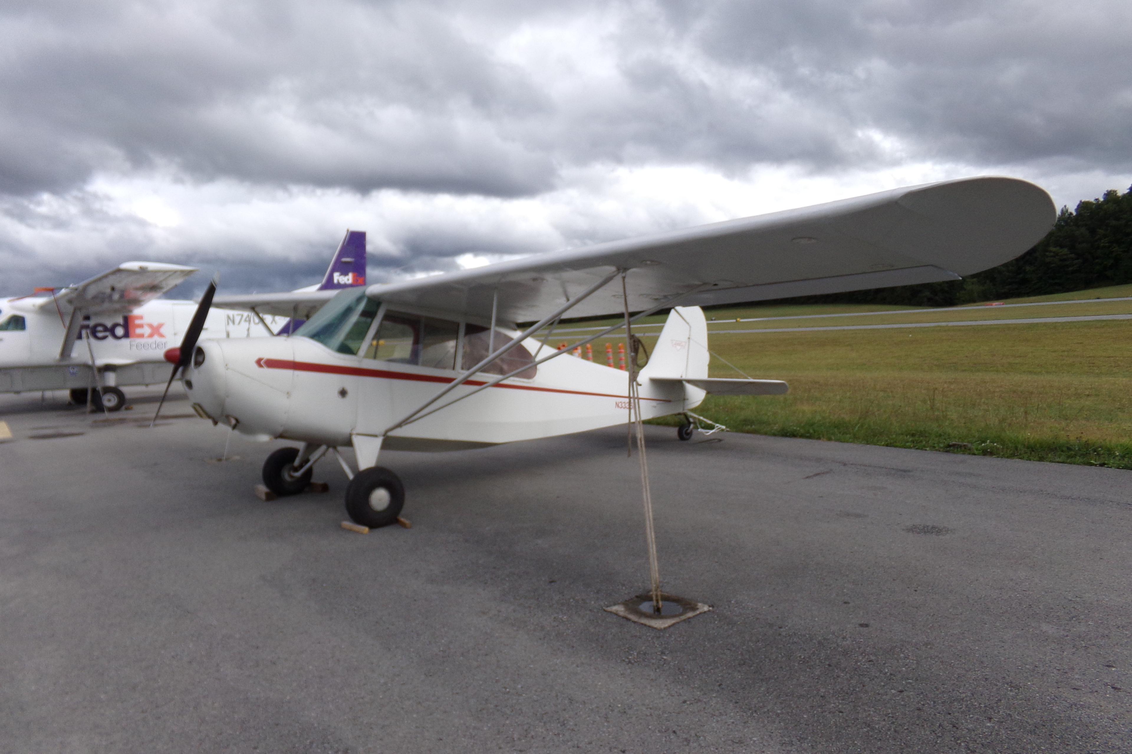 1947 Aeronca 7AC Champ, N-3336E, S/N 7AC-6786, 5,218 Hrs. A.F.T.T. Last Annual 9/19/14