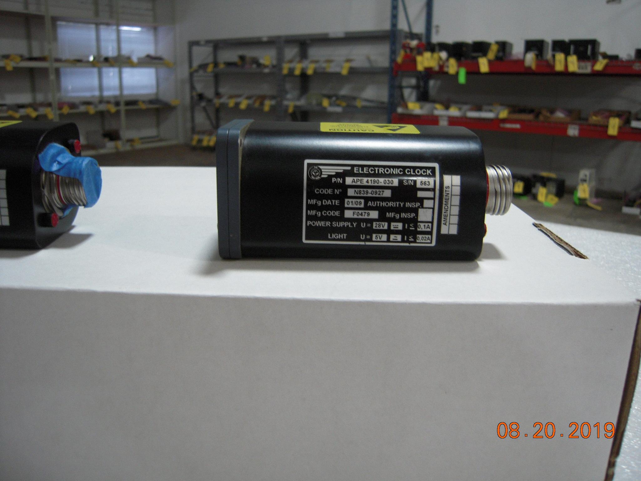 ELECTRONIC CLOCKS APE4190-030