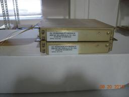 AMETEK DC POWER DISTRIBUTION UNIT TYPE PDE-6000, P/N 10718B01E01