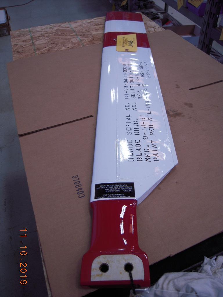 S-61 TAIL ROTOR BLADE S6117-30101-45 (REPAIRED)