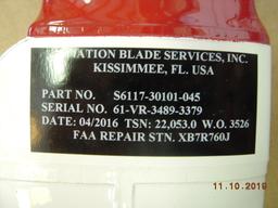 S-61 TAIL ROTOR BLADE S6117-30101-45 (REPAIRED)