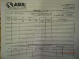S-61 TAIL ROTOR BLADE S6117-30101-45 (REPAIRED)