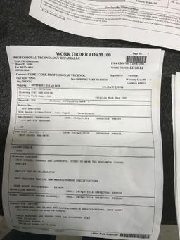 INPUT GEAR BOX 697507005 (REPAIRED)