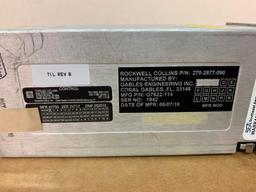 COLLINS CTL-22D COMM CONTROL PANELS 822-2175-007 (REPAIRED)