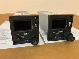 BENDIX/KING KFS-598A VHF COMM CONTROLS 071-1282-86 (1-REPAIRED, 1-INSPECTED)