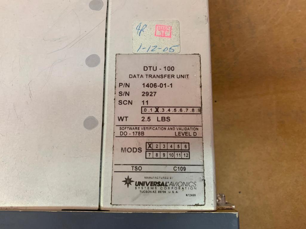UNIVERSAL DTU-100 DATA TRANSFER UNIT 1406-01-1 (AR)