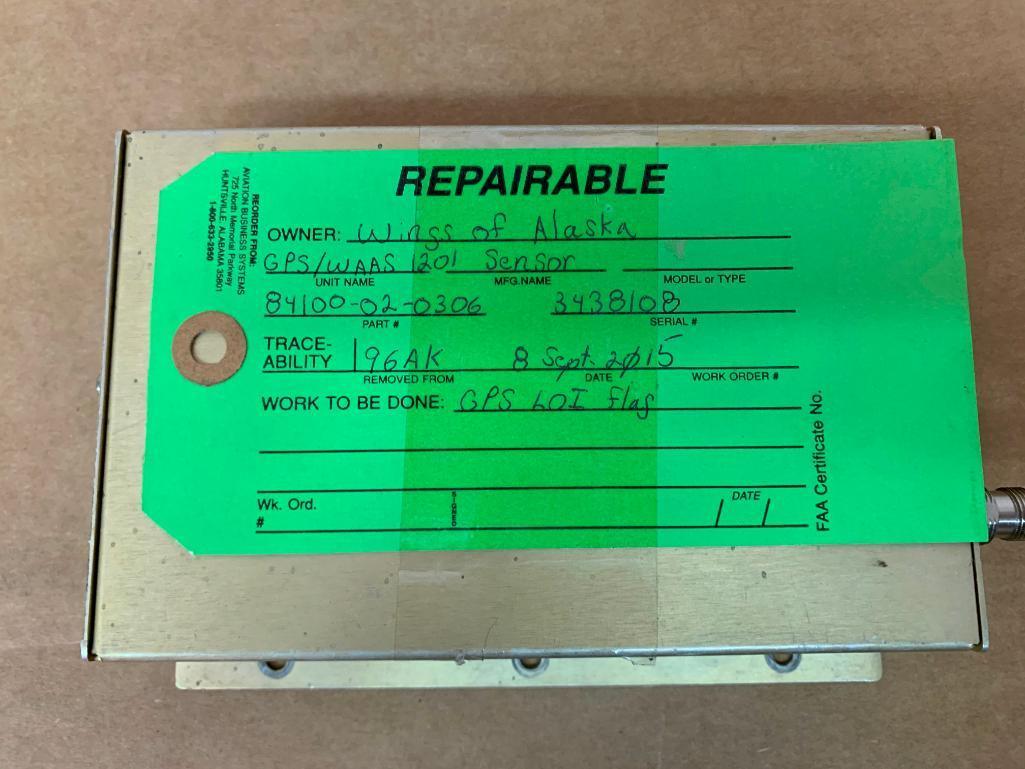 FREEFLIGHT 1201 GPS/WAAS SENSOR 84100-02-0306 (NEED REPAIR)