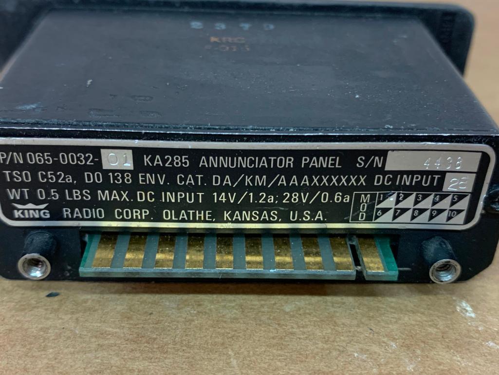 (LOT) CONTROL PANELS (1) HUC/G-1-BPE, (1) 1616-052-02, (1) 071-1060-06, (1) 065-0032-01 (AR)