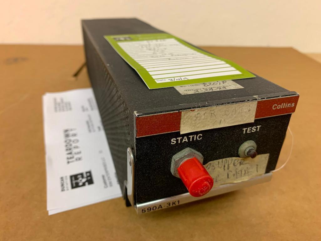 COLLINS AVIONICS(1) DPU-84 622-9682-004, (1) 590A-3K1 622-4394-042, (1) 614E-20R 622-0944-003 (NEED