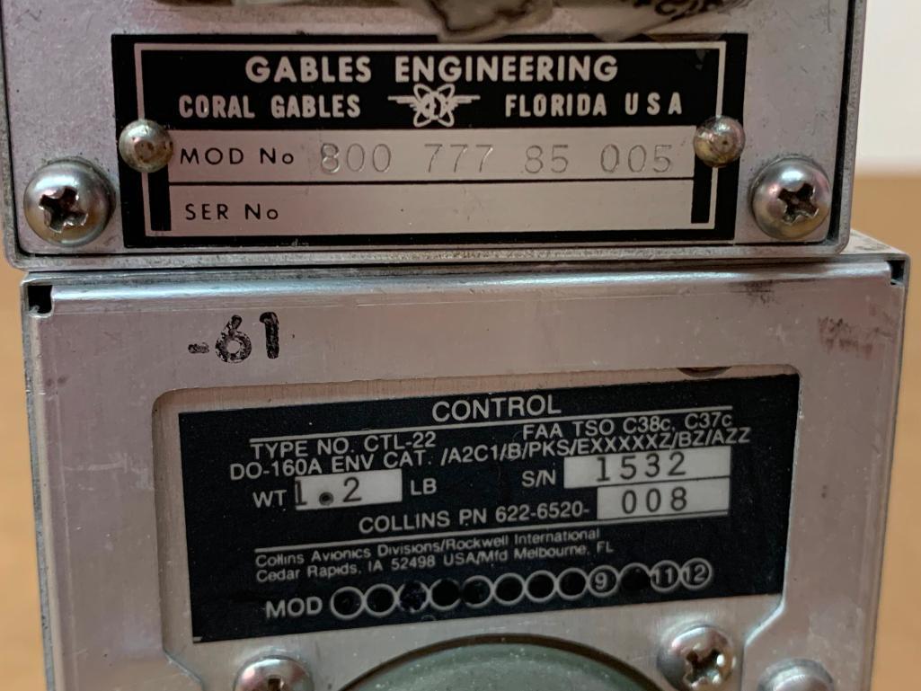 (LOT) ASSORTED AVIONICS (NEED REPAIR)