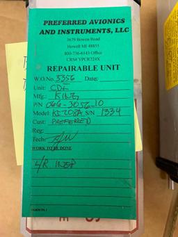 (LOT) ASSORTED AVIONICS (NEED REPAIR)
