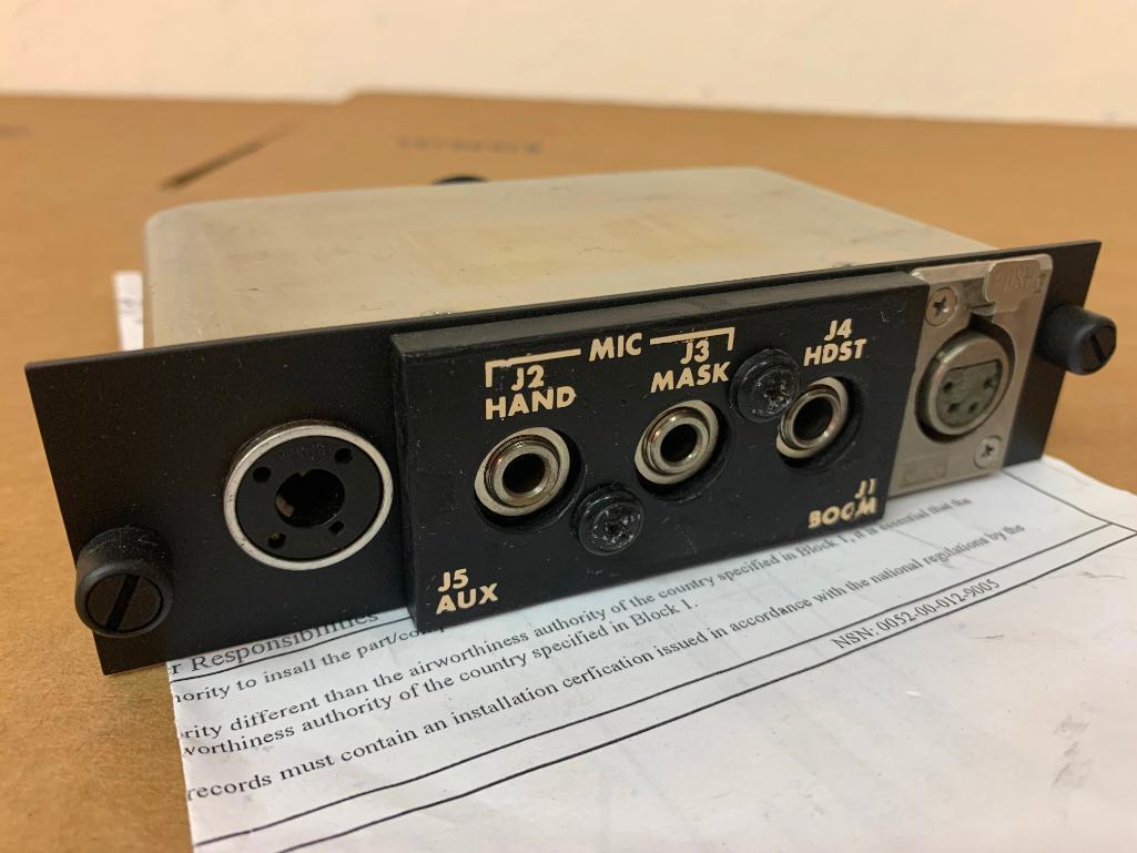CASA CN-235 AVTECH MICROPHONE/HEADSET JACK PANEL 5127-1-1 (REPAIRED)
