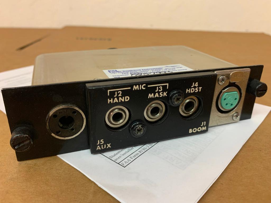 CASA CN-235 AVTECH MICROPHONE/HEADSET JACK PANEL 5127-1-1 (REPAIRED)