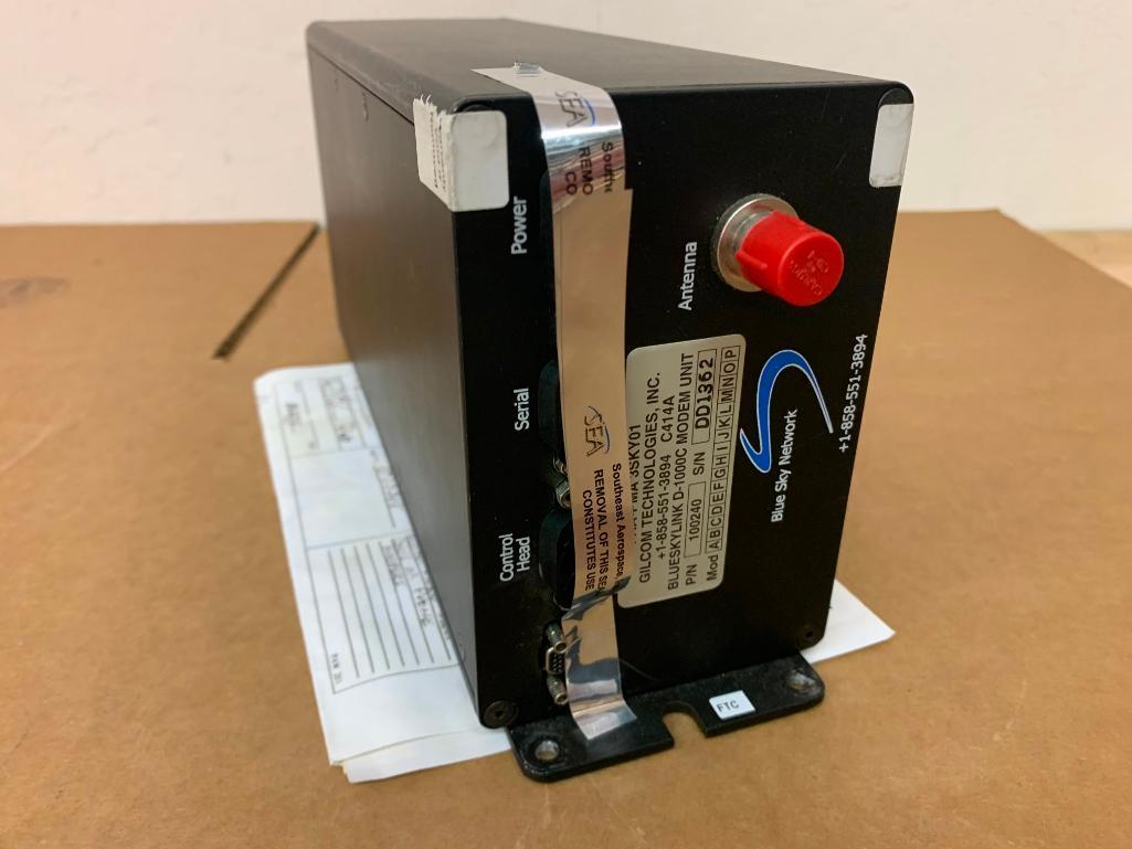 GILCOM BLUE SKY NETWORK D-1000C MODEM UNIT 100240 (AR)