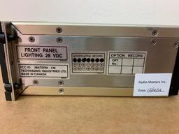 TECHNISONIC TDFM-136 P25 DIGITAL VHF/FM TRANSCEIVER 981087-1 (REPAIRED)