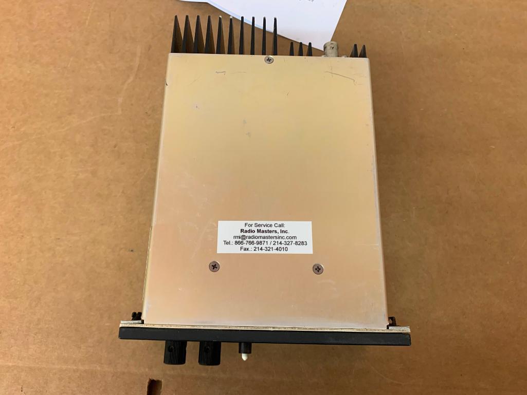 TECHNISONIC TDFM-136 P25 DIGITAL VHF/FM TRANSCEIVER 981087-1 (REPAIRED)