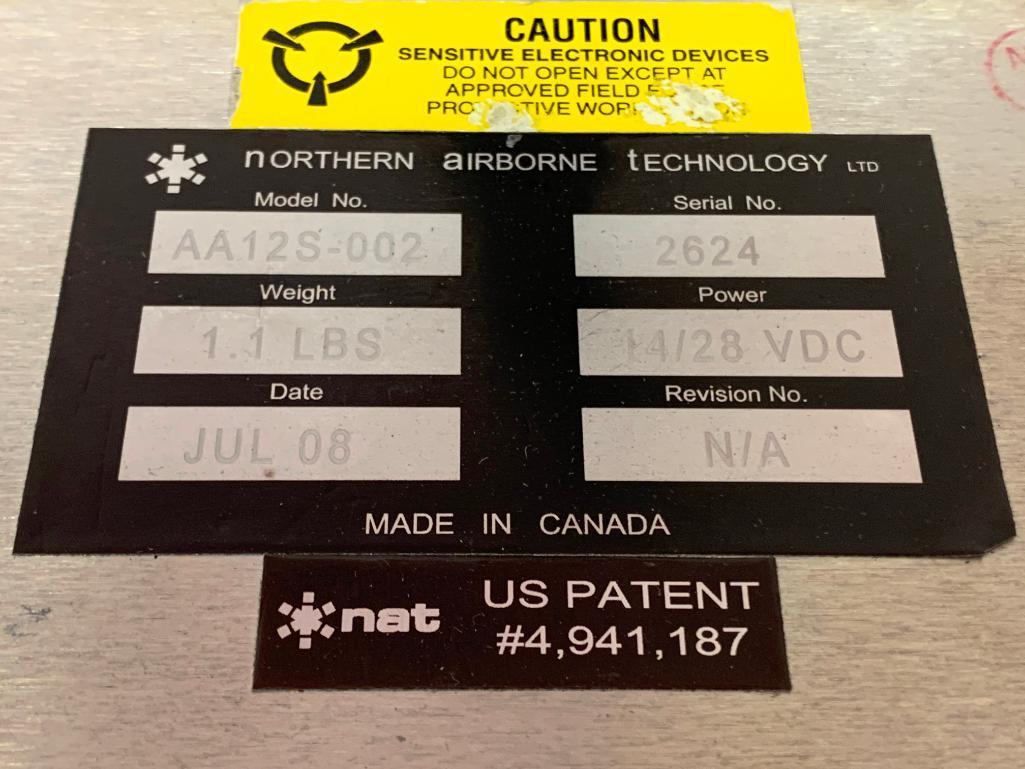 NAT AUDIO PANELS (1) AA12S-002, (1) AA22-492 (AR)