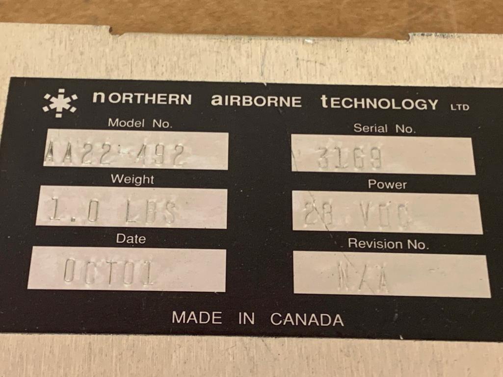 NAT AUDIO PANELS (1) AA12S-002, (1) AA22-492 (AR)