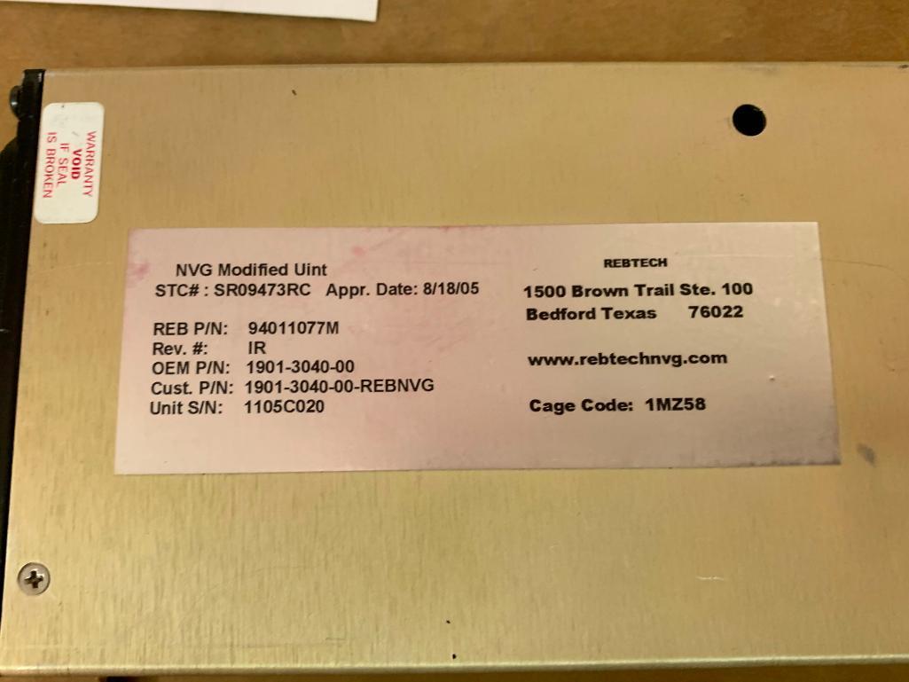 FREEFLIGHT TRI-40 RADAR ALTIMETER INDICATOR 1901-3040-00 (AR)