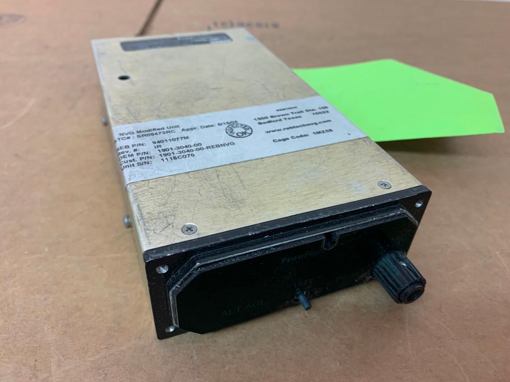 FREEFLIGHT TRI-40 RADAR ALTIMETER INDICATOR 1901-3040-00 (AR)