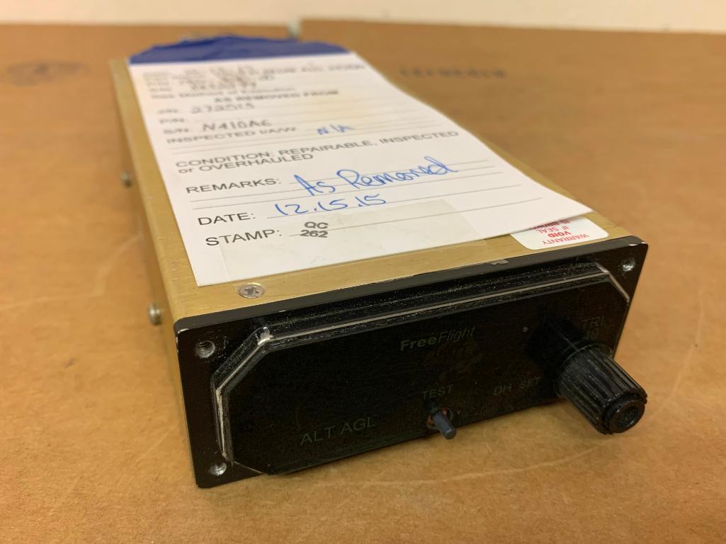 FREEFLIGHT TRI-40 RADAR ALTIMETER INDICATOR 1901-3040-00 (AR)