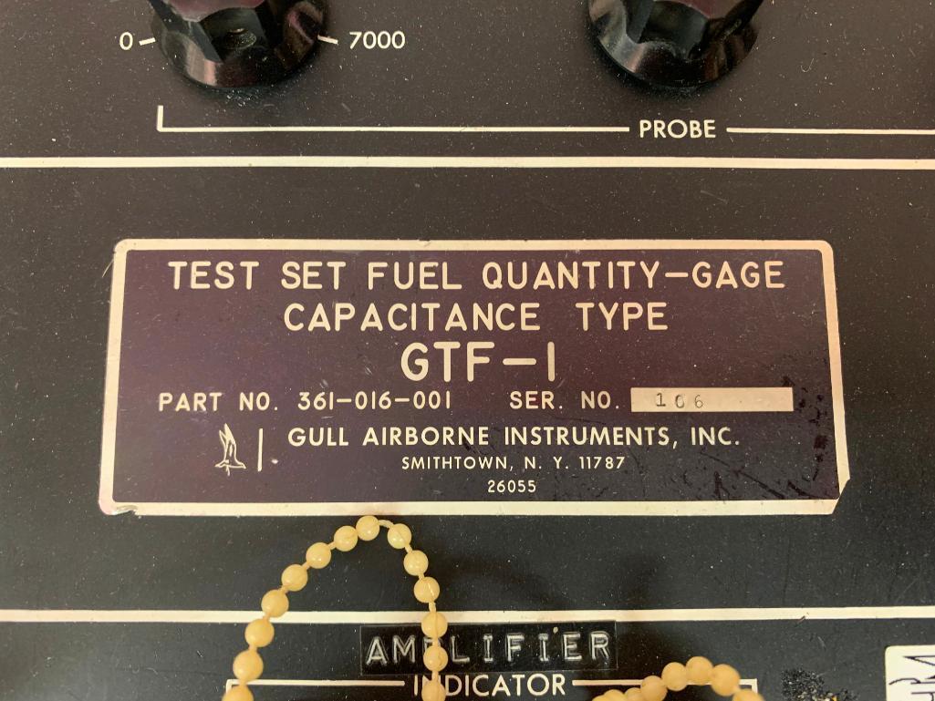 GULL AIRBORNE GTF-I FUEL QUANTITY TEST SET 361-016-001