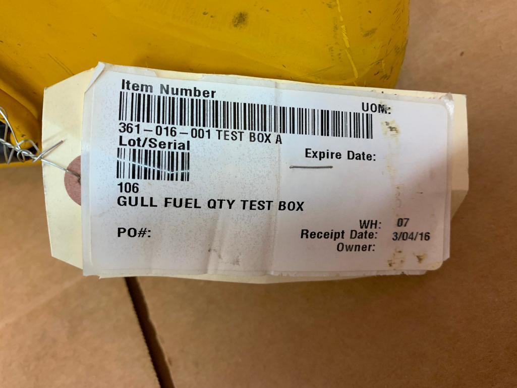 GULL AIRBORNE GTF-I FUEL QUANTITY TEST SET 361-016-001