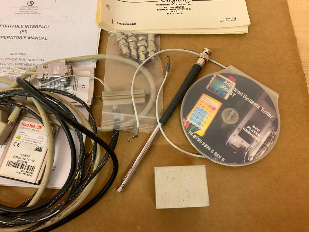 (LOT) ASSORTED CABLES, MANUALS, ETC