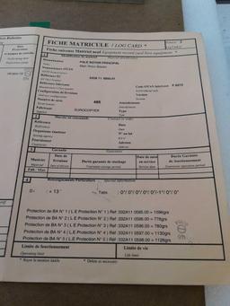 MAIN ROTOR BLADE 332A11005001 4027.8 HRS TOTAL TIME