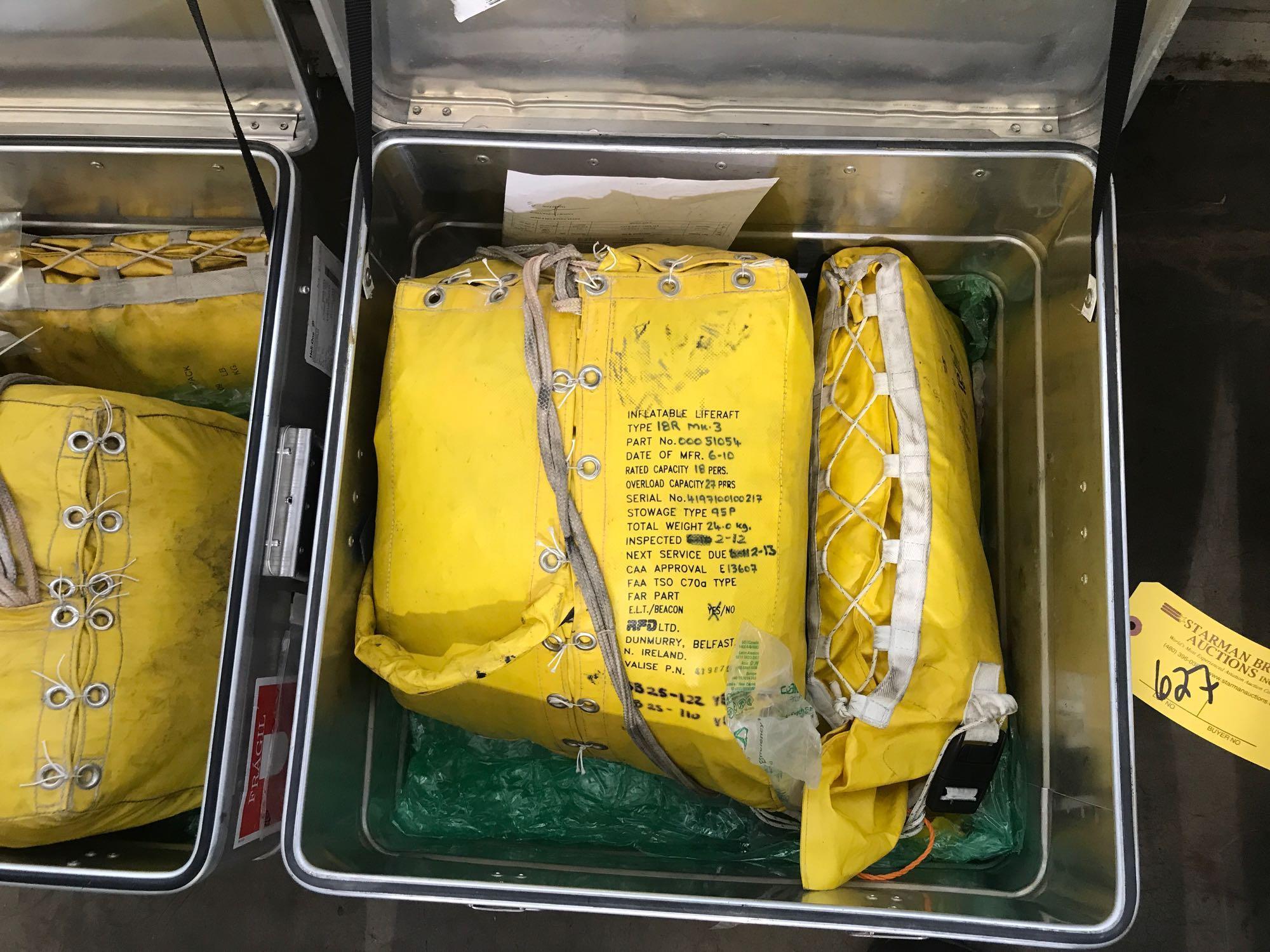 18RMK3 LIFE RAFTS 00051054 (AS REMOVED)