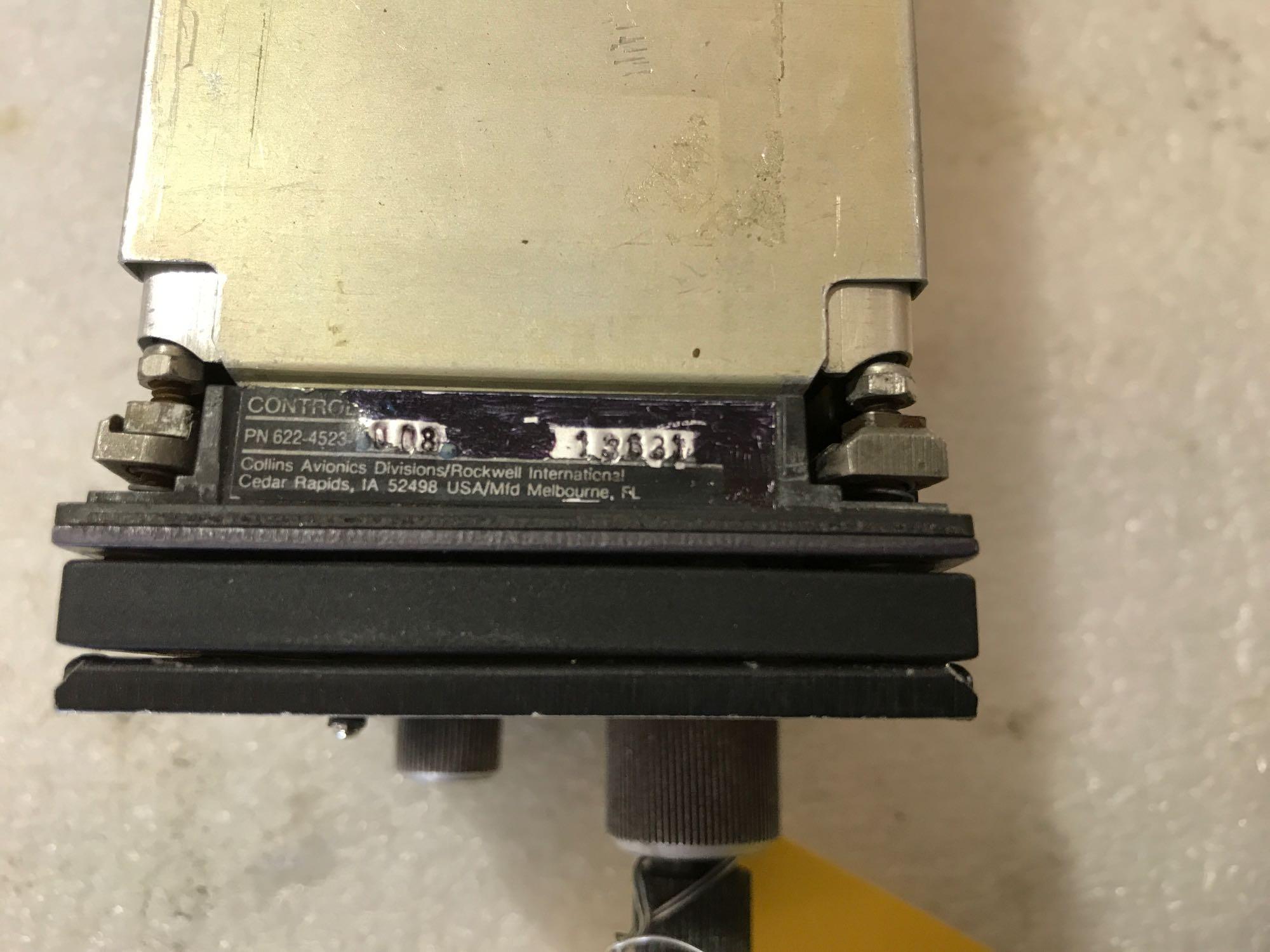 COLLINS CTL-20 VHF CONTROL HEADS 622-4523-008 (REPAIRED)