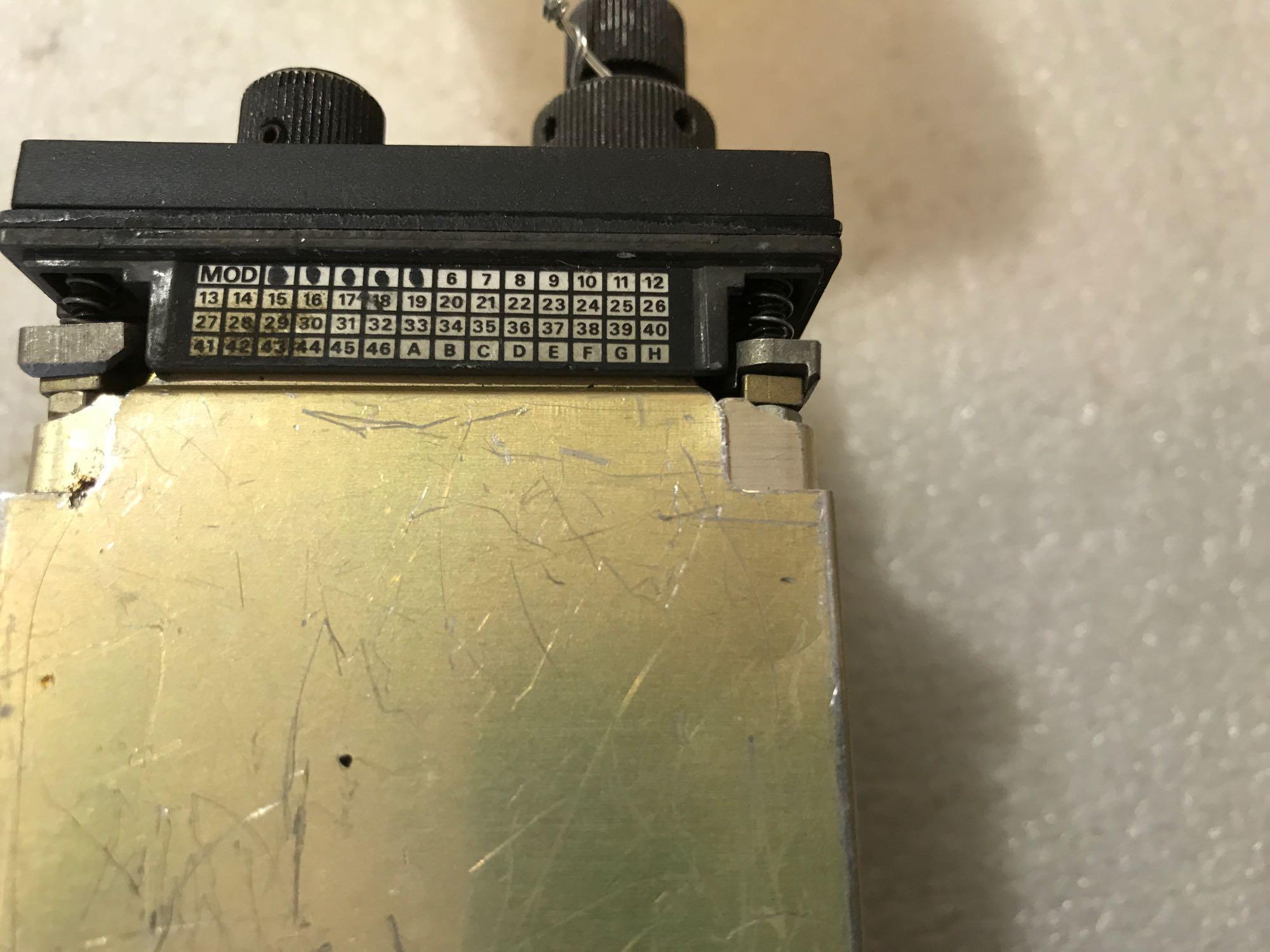 COLLINS CTL-20 VHF CONTROL HEADS 622-4523-008 (REPAIRED)