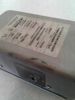 SHADIN AIRDATA ENCODER 8800T (A/R) & ALTITUDE DIGITIZER D120P2T (NEEDS REPAIR)
