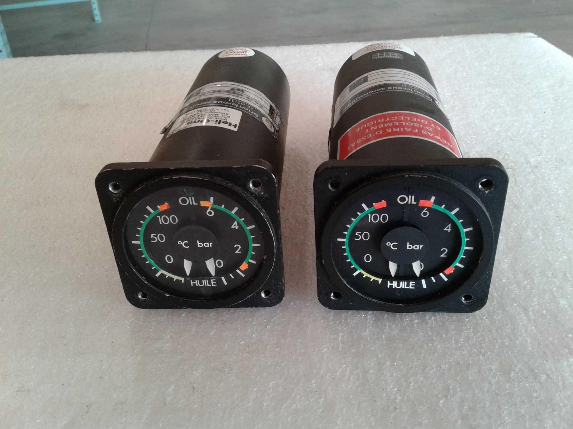 AS332 OIL PRESSURE/TEMP INDICATORS (AS REMOVED)
