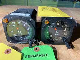 TRJ IND-021 RADIO ALTIMETER INDICATOR (1) 9599-607-12146, (1) 9599-607-12183