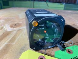 TRJ IND-021 RADIO ALTIMETER INDICATOR (1) 9599-607-12146, (1) 9599-607-12183