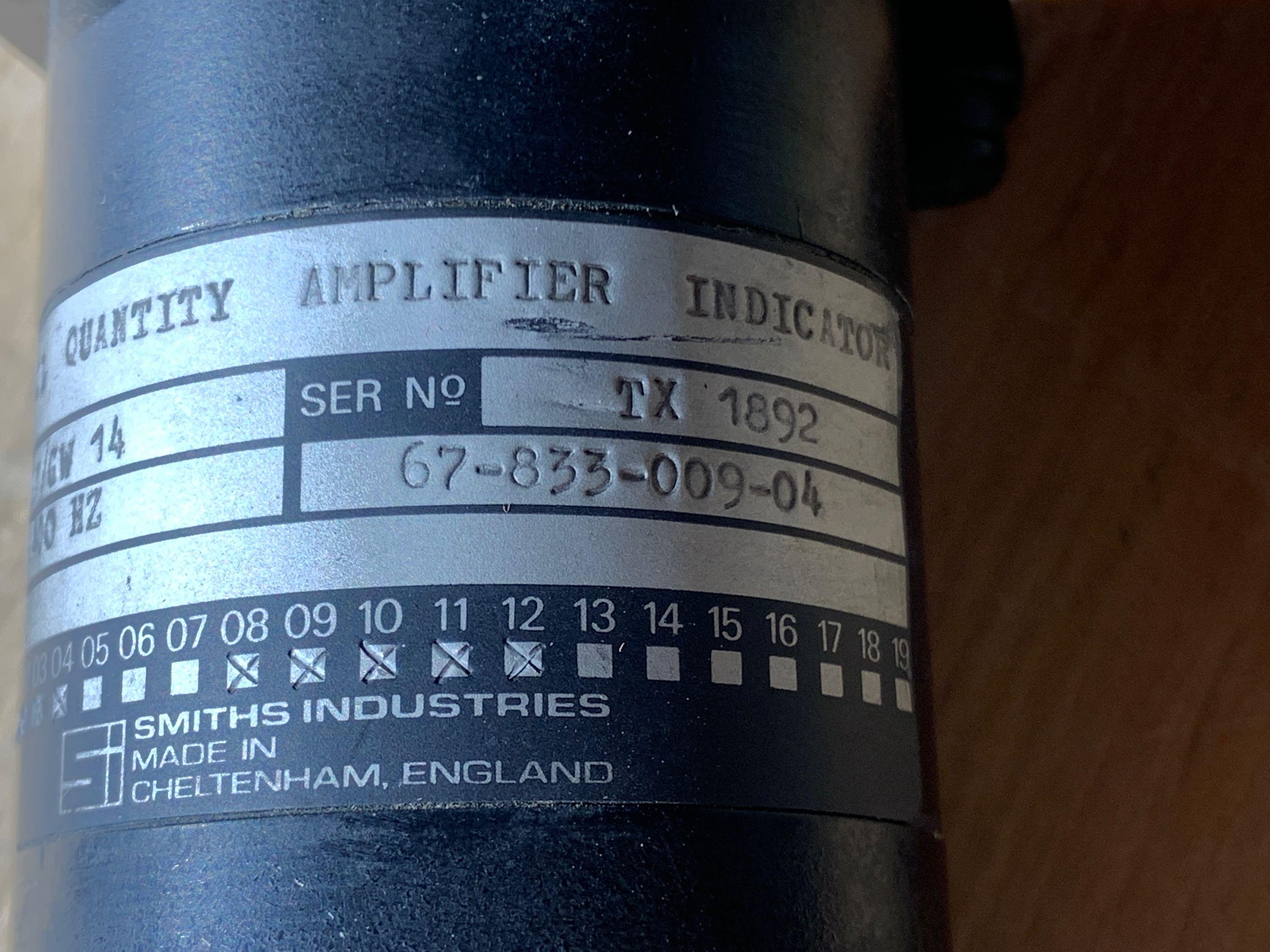 SMITHS FUEL QTY INDICATOR SFGW14