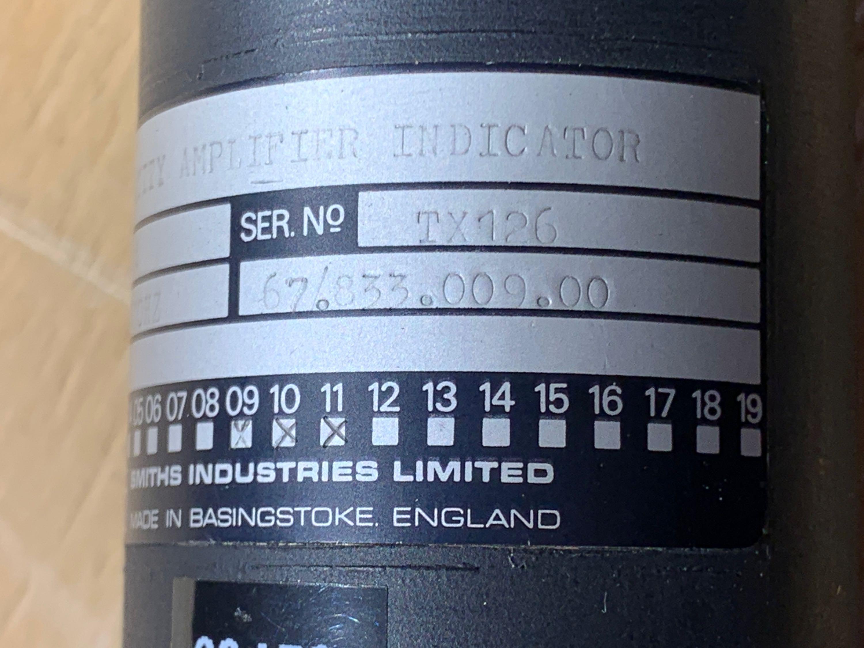 SMITHS FUEL QTY INDICATOR SFGW14