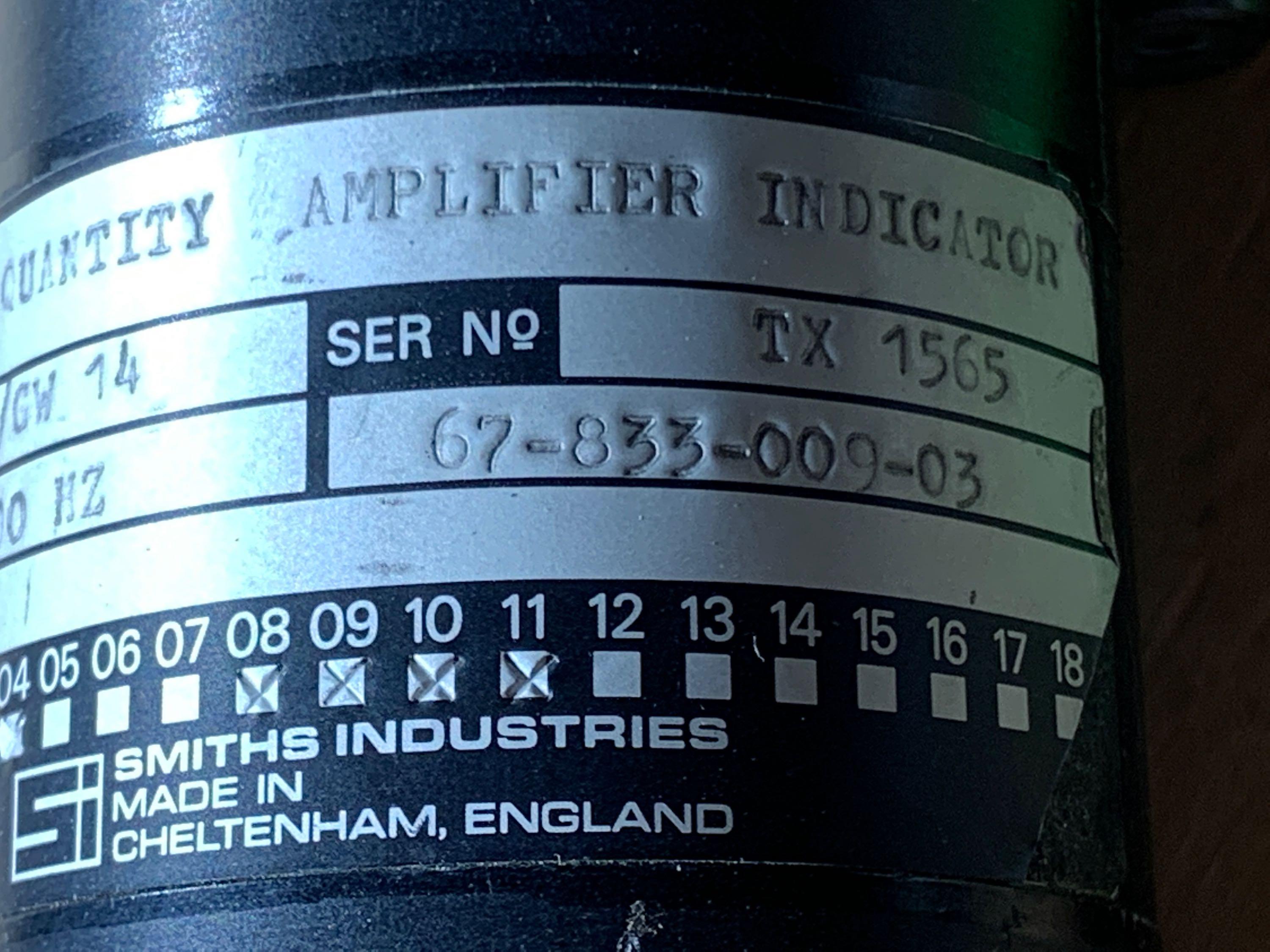 SMITHS FUEL QTY INDICATOR SFGW14