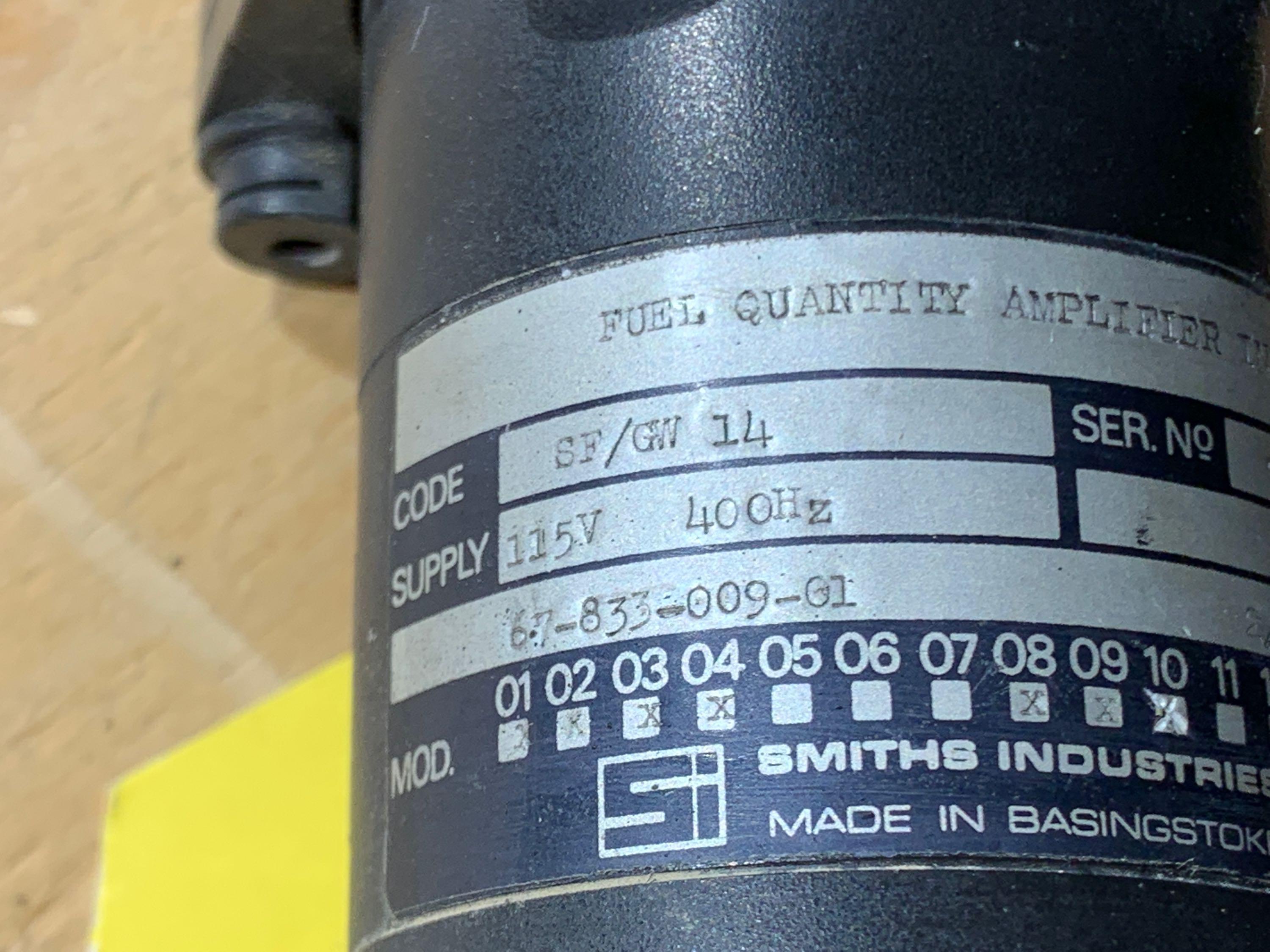 SMITHS FUEL QTY INDICATOR SFGW14