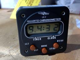 CLOCKS (1) AT420100 (NEW), (1) LC-2 (TESTED), (1) M800-28V-BAT (NEEDS REPAIR)