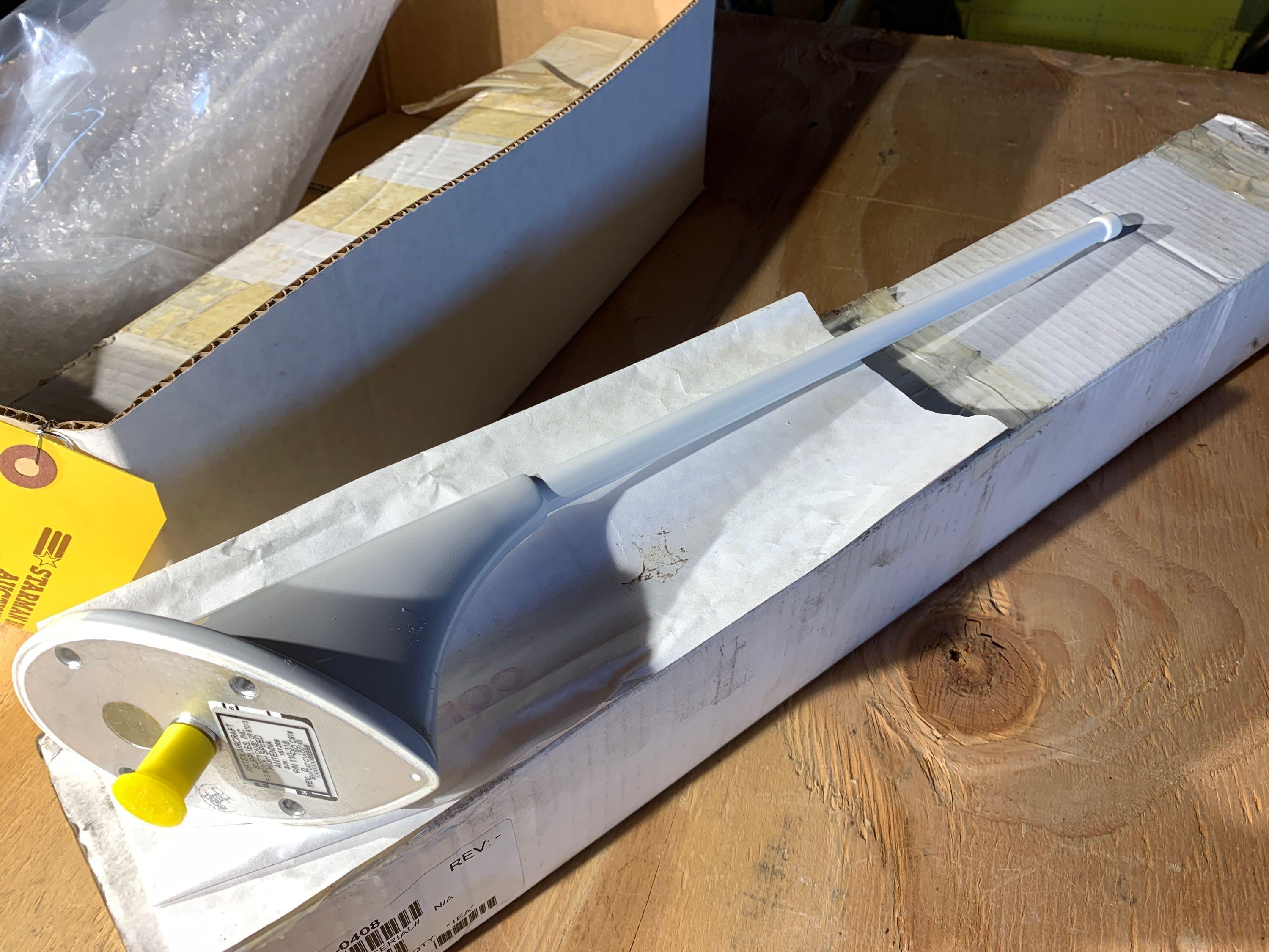 ELT ANTENNAS (1) 110-320 (NEW), (2) 110-318 (NO PPW), (1) 110-320-04 (REPAIRABLE)