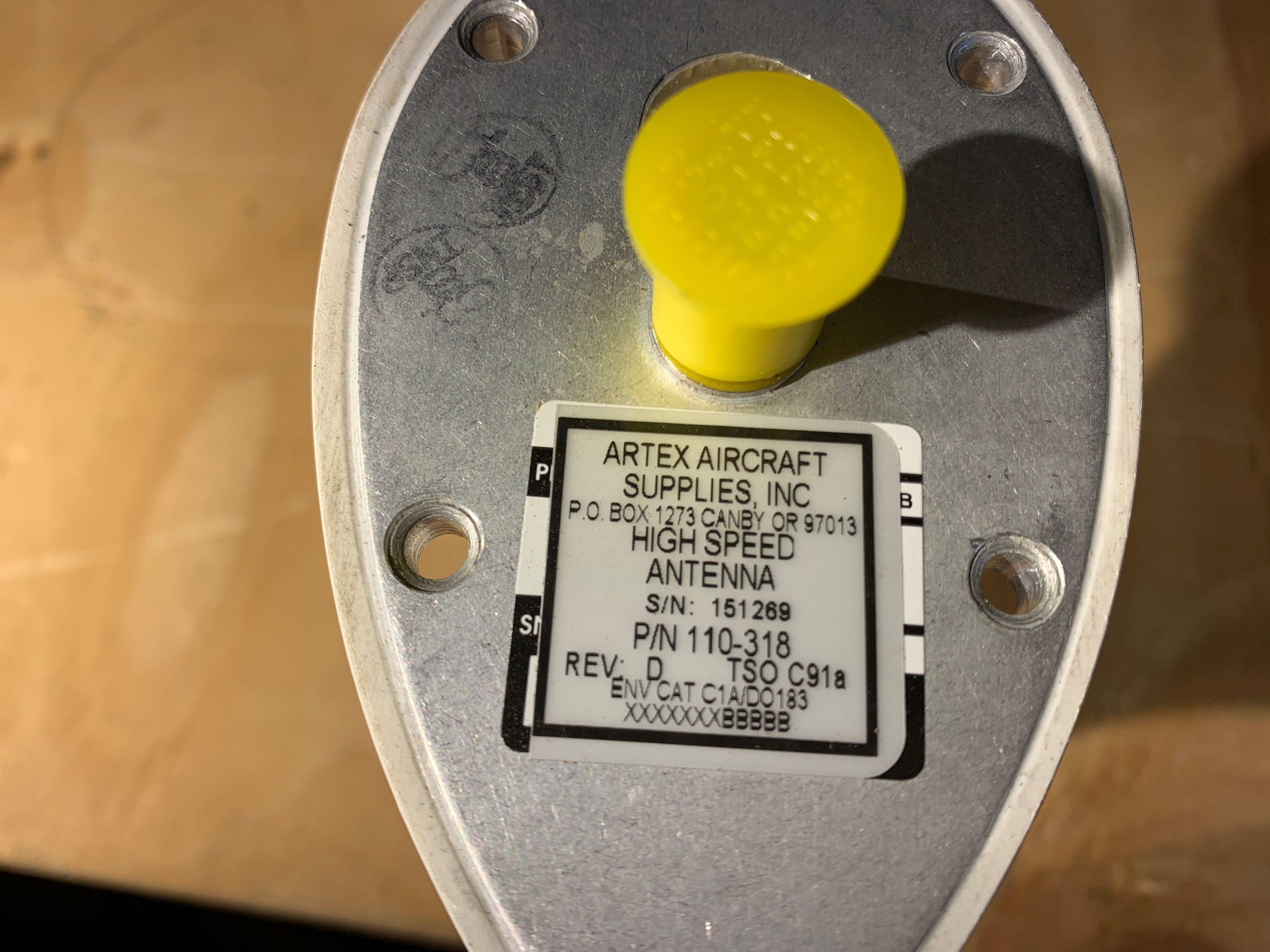 ELT ANTENNAS (1) 110-320 (NEW), (2) 110-318 (NO PPW), (1) 110-320-04 (REPAIRABLE)