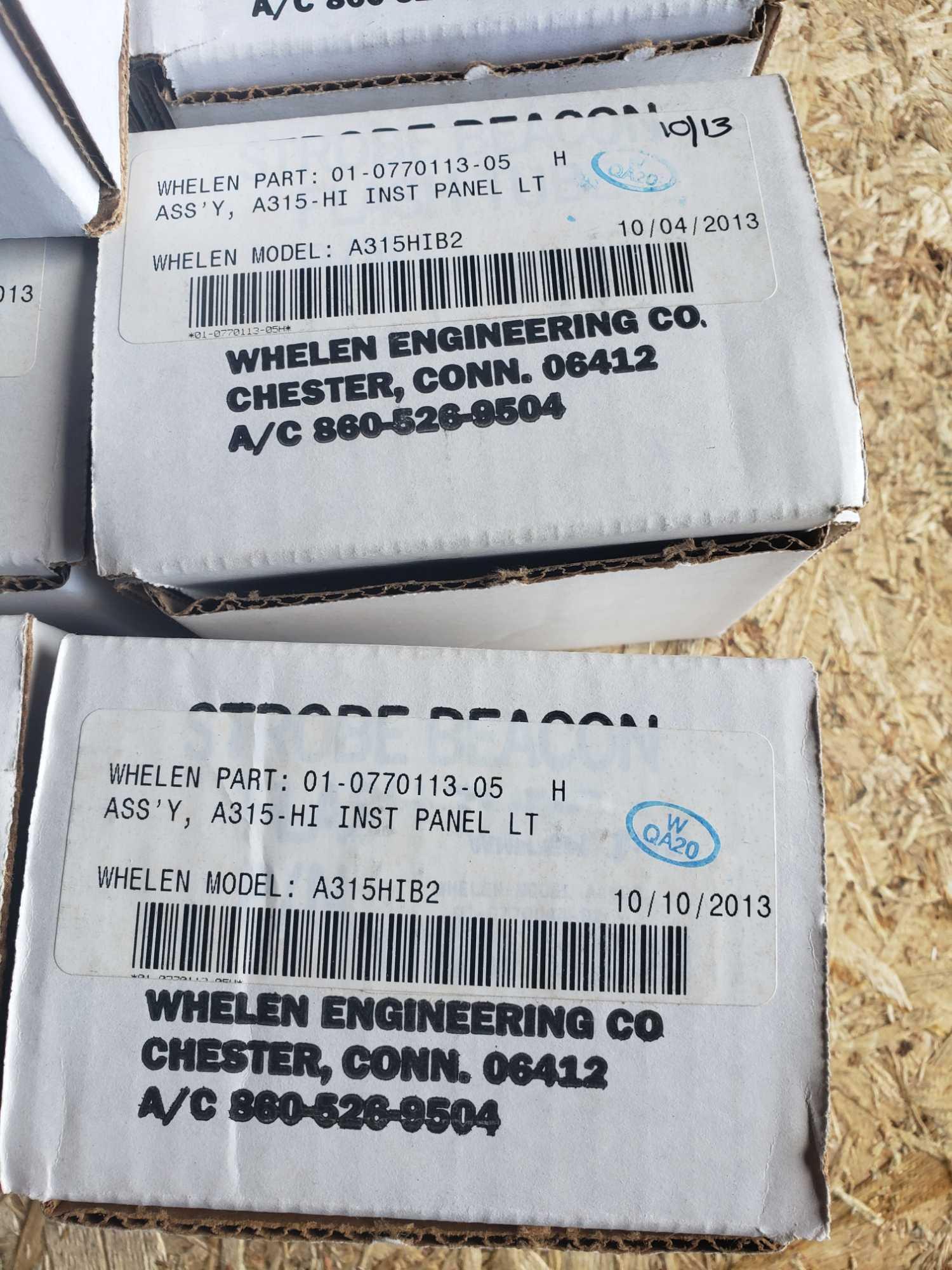 NEW WHELEN PANEL LIGHTS 01-0770113-05