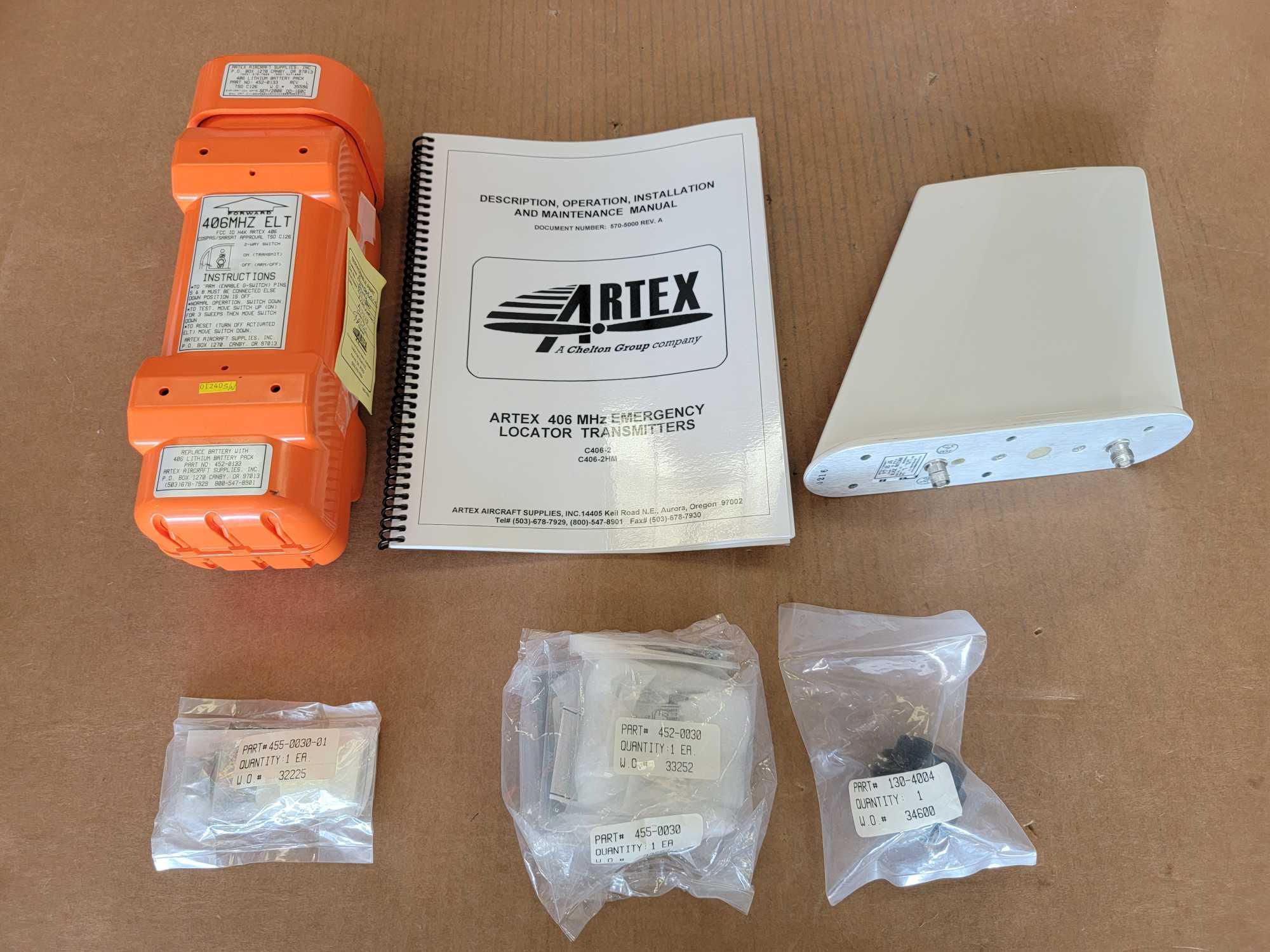 NEW ARTEX C406 ELT KIT WITH BLADE ANTENNA 455-5027