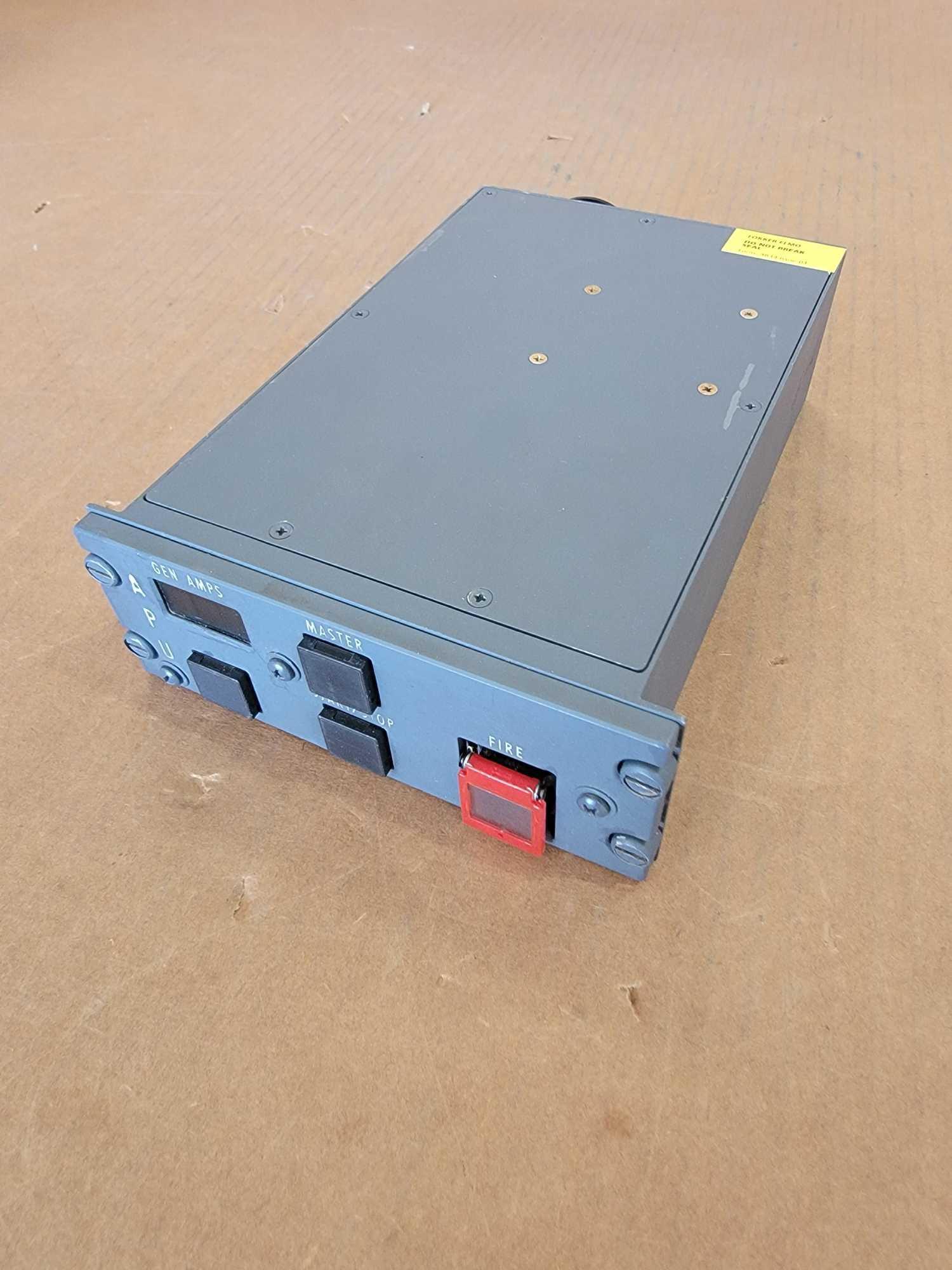 LEARJET 45 APU COCKPIT CONTROL PANEL 7088000-1 (REPAIRED 2020)