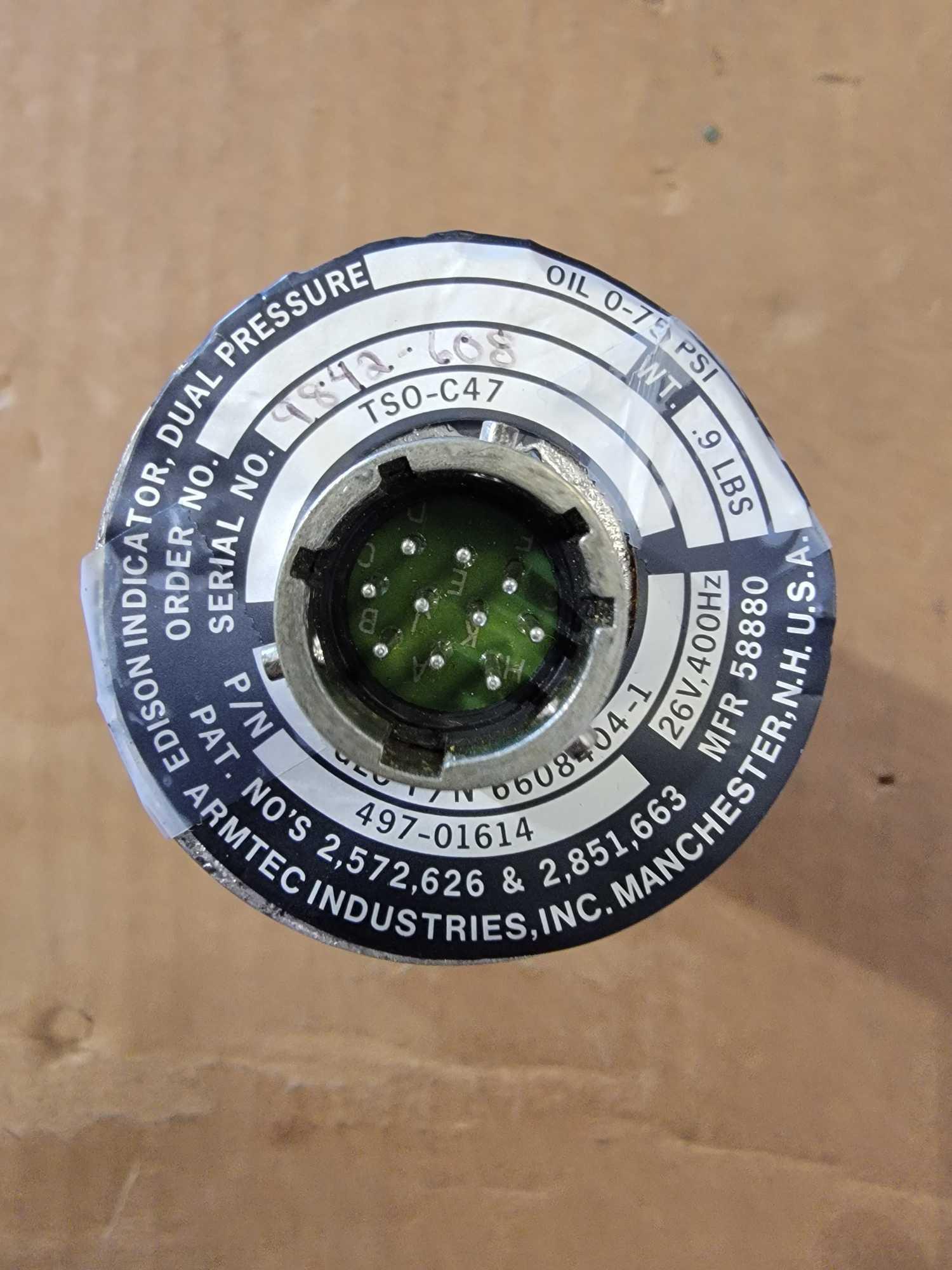 OIL PRESS/TEMP 6608404-1, DUAL OIL TEMP 523001 & AIRSPEED INDICATOR 2C131(02B7C1)