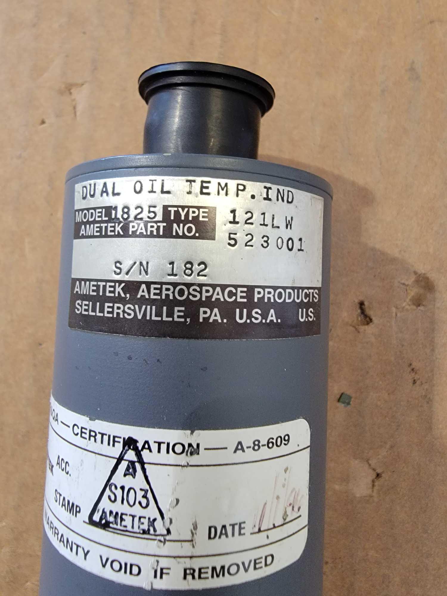 OIL PRESS/TEMP 6608404-1, DUAL OIL TEMP 523001 & AIRSPEED INDICATOR 2C131(02B7C1)