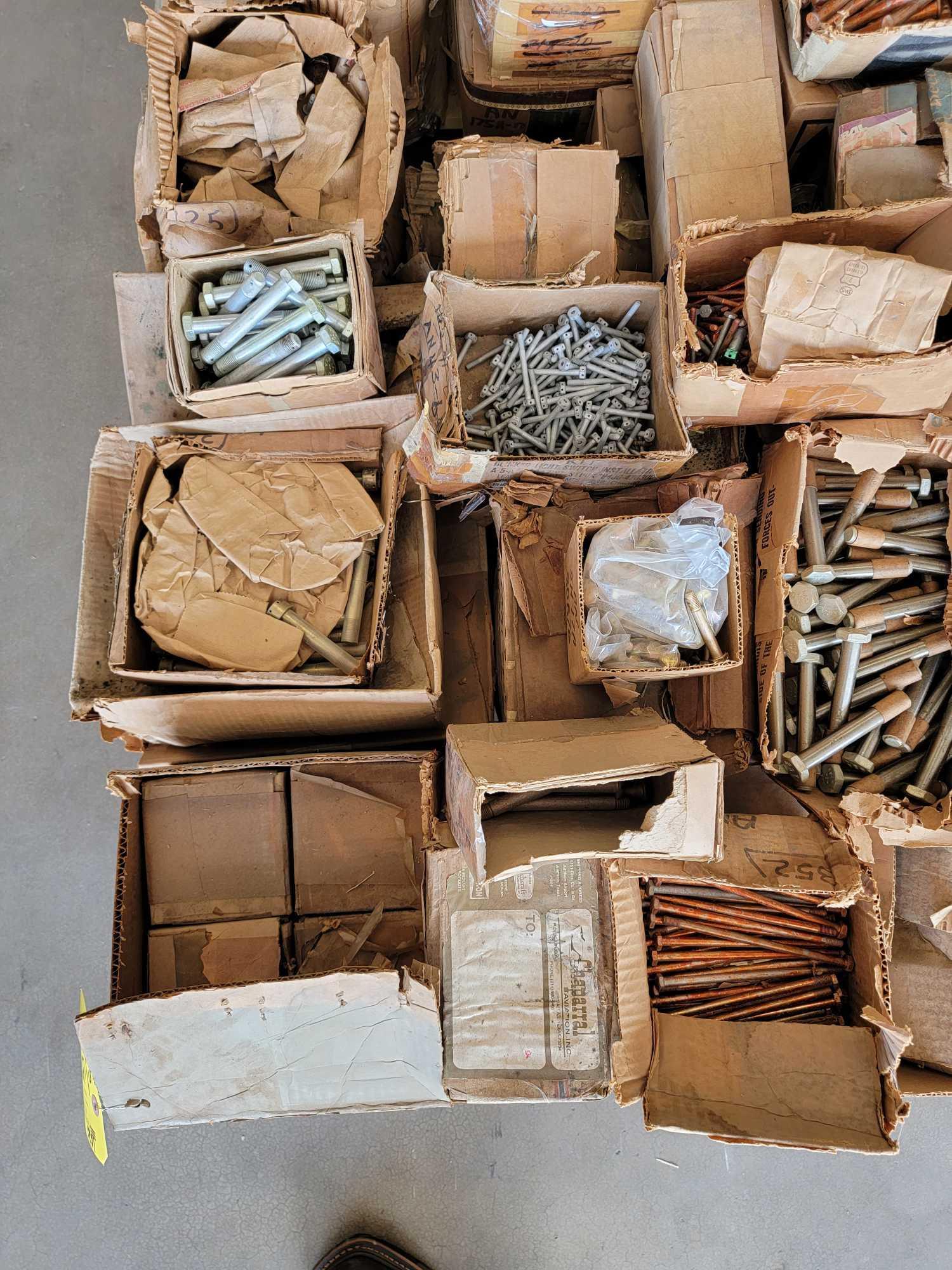 PALLETS OF BOLTS & PINS (1,850 LBS)