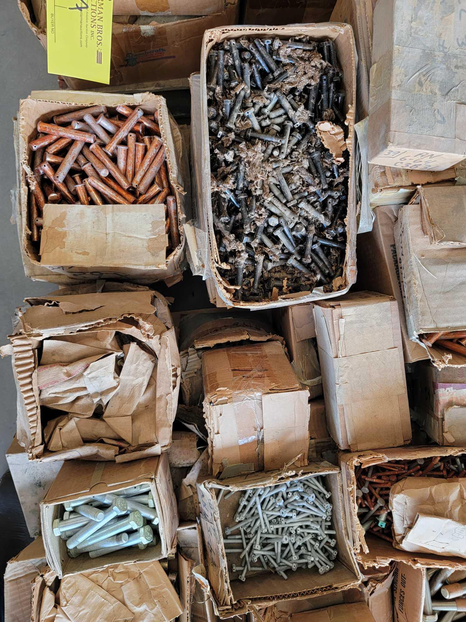 PALLETS OF BOLTS & PINS (1,850 LBS)